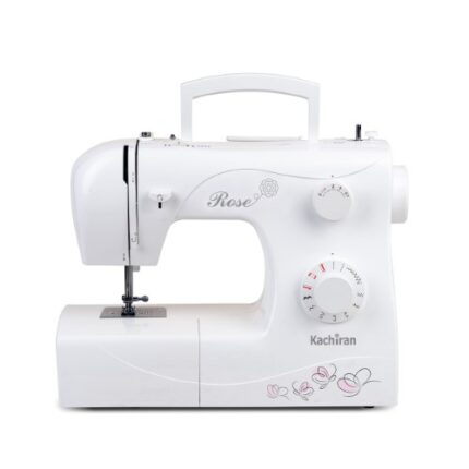چرخ خیاطی و گلدوزی رز مدل 211 پلاس سفید