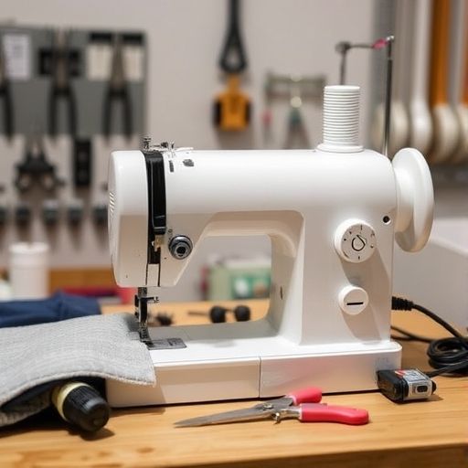 یکی از ابزار ها چرخ خیاطی