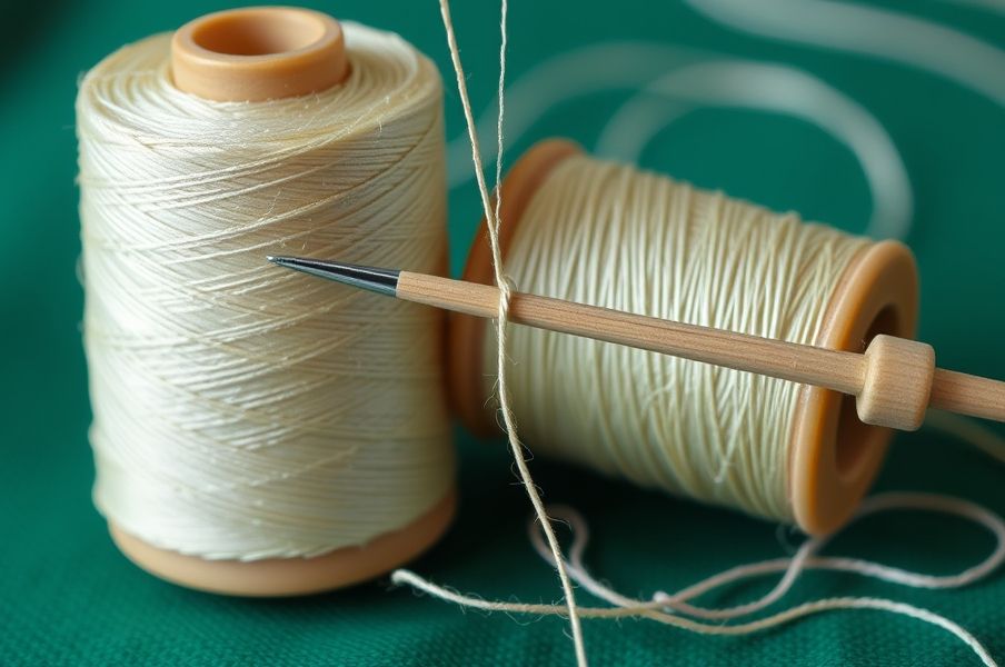 انخاب نخ و سوزن مناسب برای خیاطی